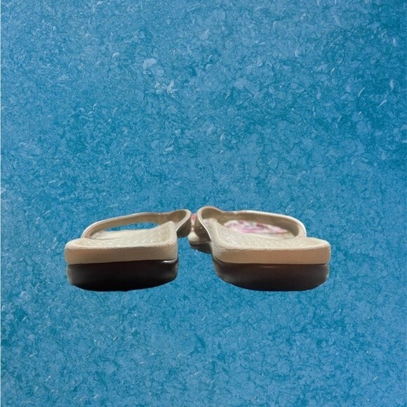 VIONIC Gold Sequined Flip Fops‎ size 9 - Picture 5 of 6